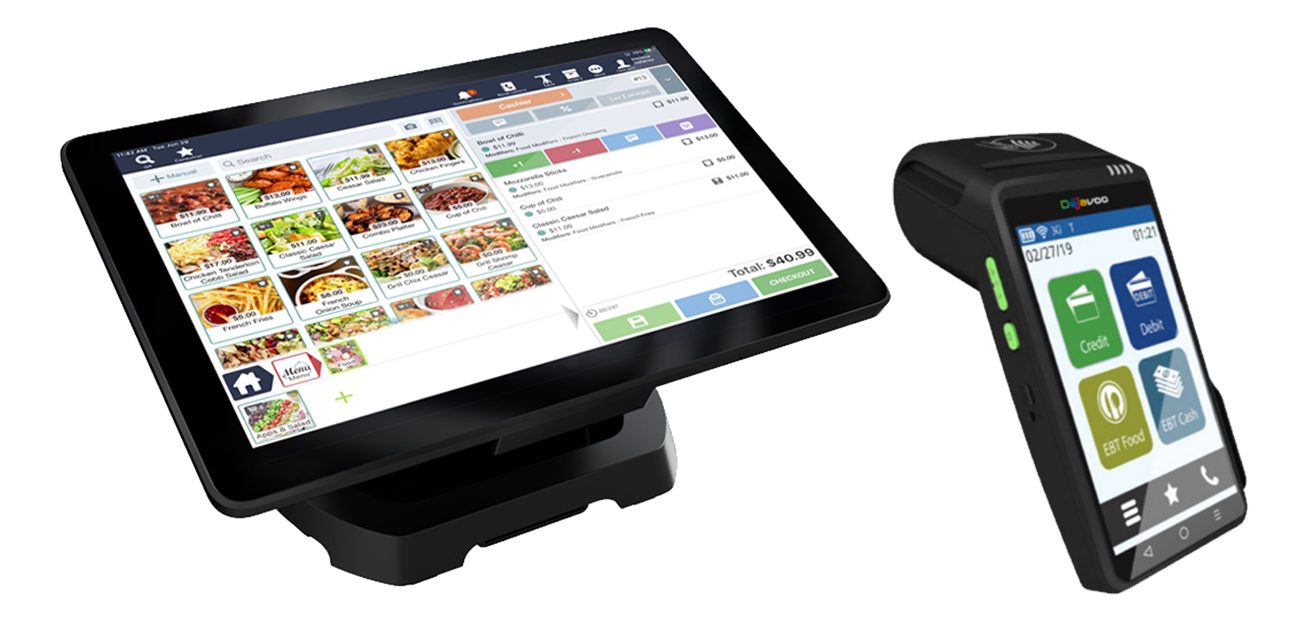Dejavoo Point-of-Sale system