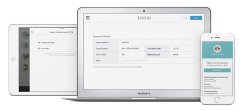 Square Virtual Terminal with CES
